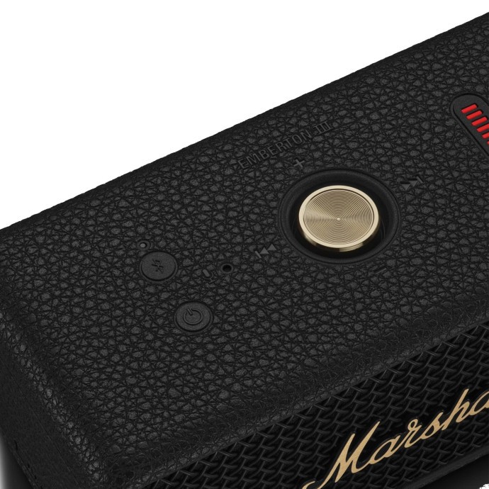 Портативная колонка Marshall Emberton III Black and Brass (1006709)  Фото №2