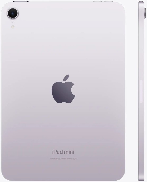 Планшет Apple iPad mini 7 Wi-Fi 256GB Purple (MXNE3)  Фото №5