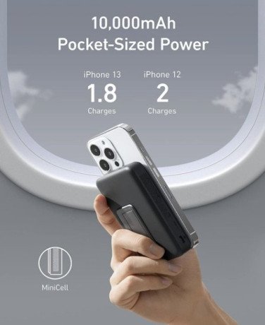 Внешний аккумулятор (павербанк) Anker 633 Magnetic 10000mAh 20W  Фото №2
