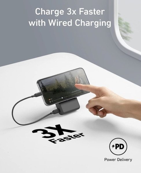 Зовнішній акумулятор (павербанк) Anker 633 Magnetic 10000mAh 20W  Фото №1