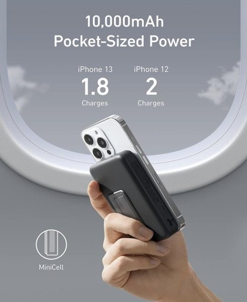 Зовнішній акумулятор (павербанк) Anker 633 Magnetic 10000mAh 20W  Фото №2