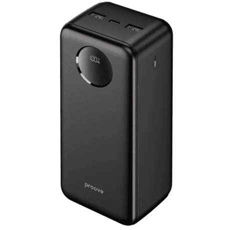 Внешний аккумулятор (павербанк) Proove 30000mAh Illuminator SE 22.5W Black (PBIL30212201)