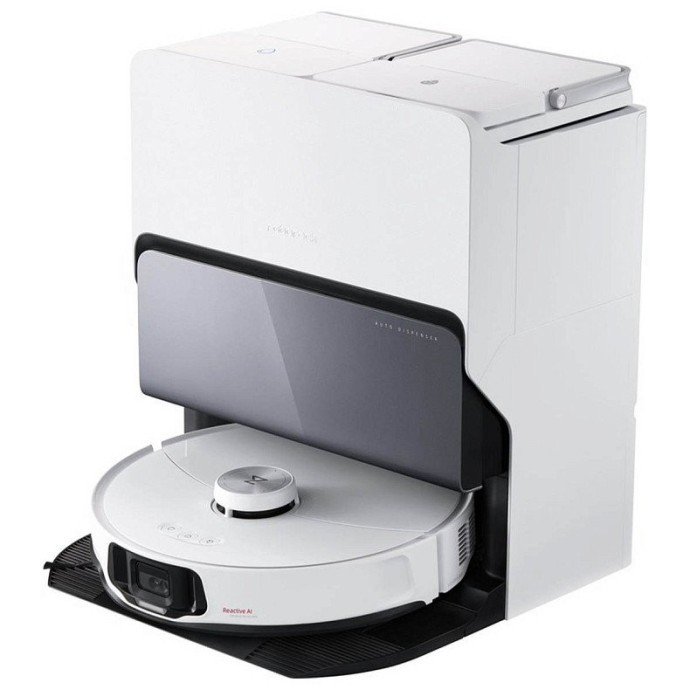 Робот-пилосос із вологим прибиранням RoboRock S8 MaxV Ultra White (S8MVU02-00)