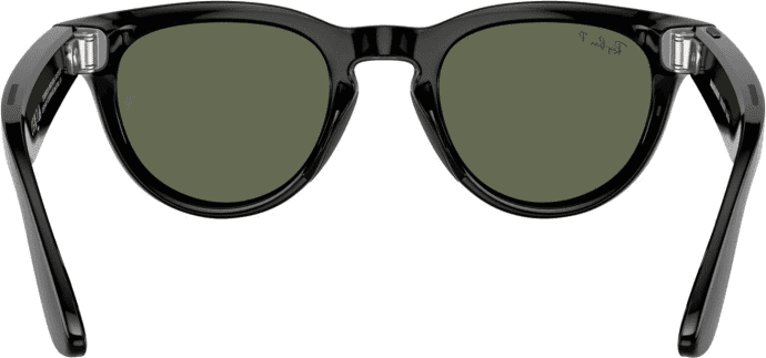 Смарт-окуляри Ray-Ban Meta Headliner Shiny Black Frame/Green Lenses (RW4009 601/9A 50-23)  Фото №0
