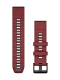 Ремінець Garmin Fenix 8 QuickFit 22mm Watch Bands Marsala/Graphite Silicone (010-13392-06)