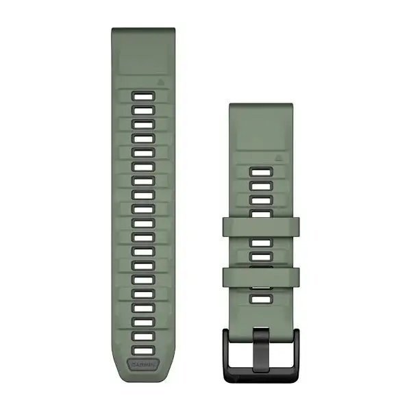 Ремінець Garmin Fenix 8 QuickFit 22mm Willow/Graphite Silicone (010-13392-04)