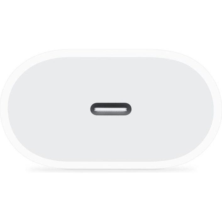 Сетевое зарядное устройство Apple 20W USB-C White (MHJA3) (USA)  Фото №4