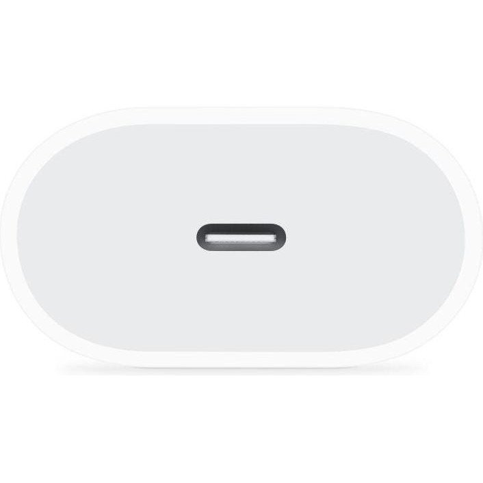 Сетевое зарядное устройство Apple 20W USB-C White (MHJA3) (USA)  Фото №4