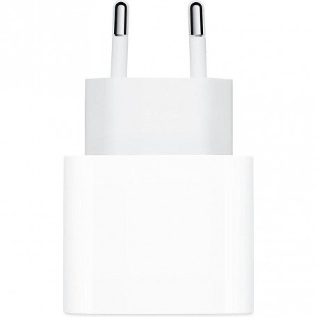 Сетевое зарядное устройство Apple 20W USB-C White (MHJA3) (USA)  Фото №0