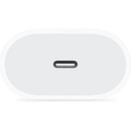 Сетевое зарядное устройство Apple 20W USB-C White (MHJA3) (USA)  Фото №4