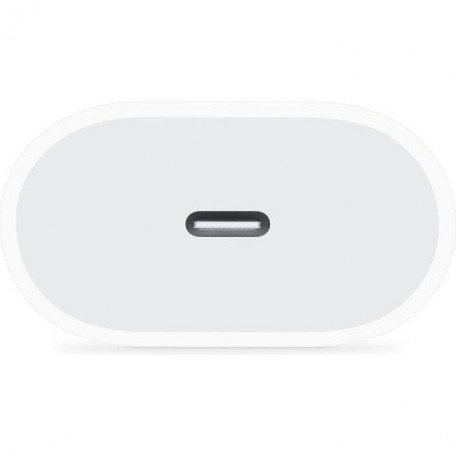 Сетевое зарядное устройство Apple 20W USB-C White (MHJA3) (USA)  Фото №4