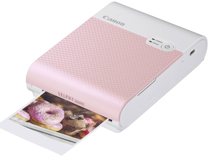 Мобильный фотопринтер Canon Selphy Square QX10 Pink (4109C009)  Фото №2