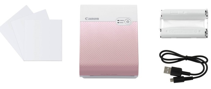 Мобильный фотопринтер Canon Selphy Square QX10 Pink (4109C009)  Фото №5