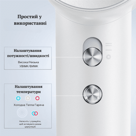 Фен Laifen Swift White  Фото №6