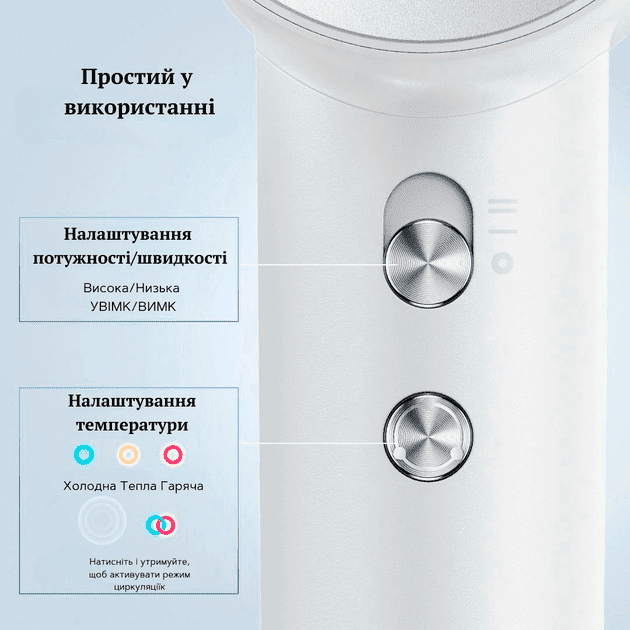 Фен Laifen Swift Special White  Фото №7
