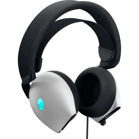 Наушники с микрофоном Dell Alienware AW520H Lunar Light (545-BBFJ)  Фото №3