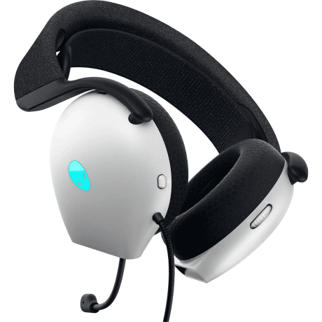 Наушники с микрофоном Dell Alienware AW520H Lunar Light (545-BBFJ)  Фото №4