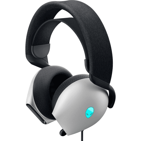 Наушники с микрофоном Dell Alienware AW520H Lunar Light (545-BBFJ)  Фото №5
