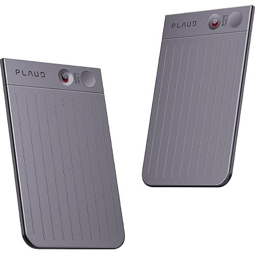 Цифровий диктофон Plaud Note ChatGPT Empowered AI Voice Recorder Black (NB-100-BL)  Фото №0