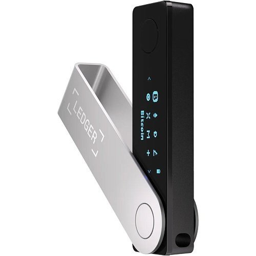 Апаратний криптогаманець Ledger Nano X Onyx Black  Фото №0