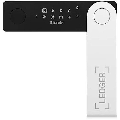 Апаратний криптогаманець Ledger Nano X Onyx Black  Фото №1