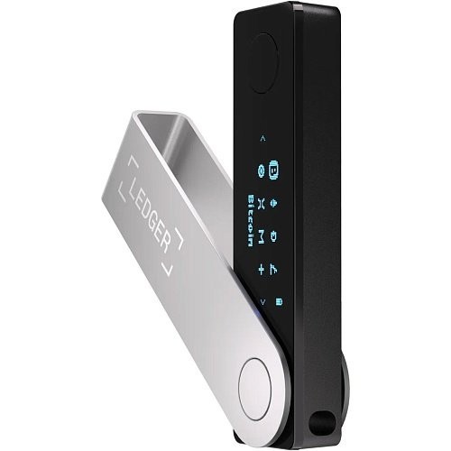 Аппаратный криптогаманец Ledger Nano X Onyx Black  Фото №0
