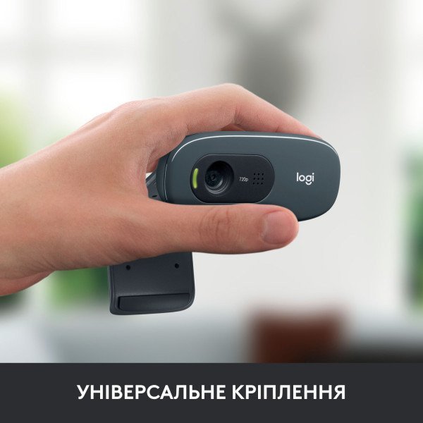 Веб-камера Logitech HD Webcam C270 (960-001063)  Фото №3