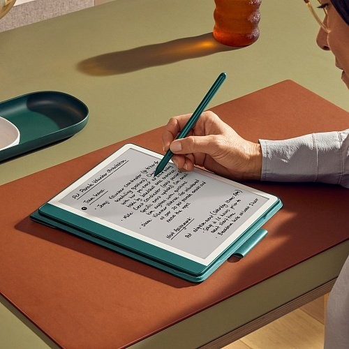 Електронна книга з підсвічуванням Amazon Kindle Scribe Premium Pen 16 GB Premium Pen (B09BRZBK15)  Фото №0