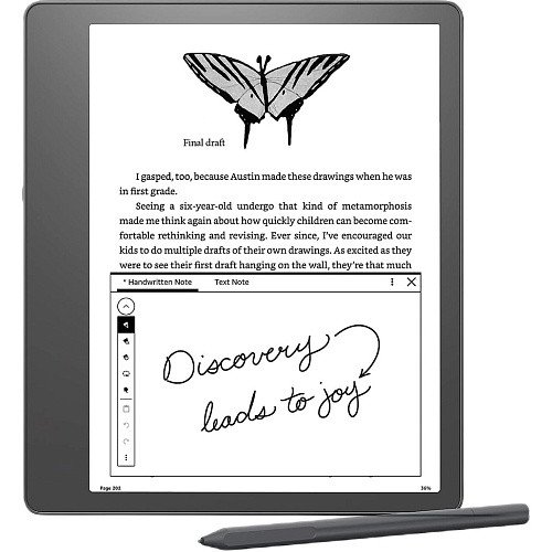 Електронна книга з підсвічуванням Amazon Kindle Scribe Premium Pen 32 GB Premium Pen (B09BSGFTHY)