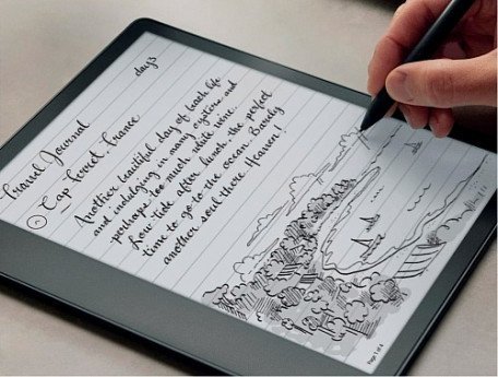 Електронна книга з підсвічуванням Amazon Kindle Scribe Premium Pen 32 GB Premium Pen (B09BSGFTHY)  Фото №0