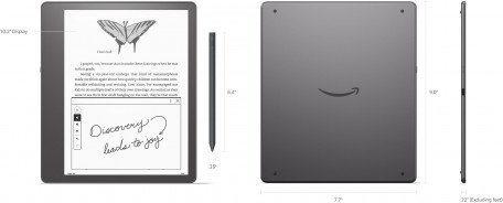 Електронна книга з підсвічуванням Amazon Kindle Scribe Premium Pen 64 GB Premium Pen (B09BSRTHL7)  Фото №3