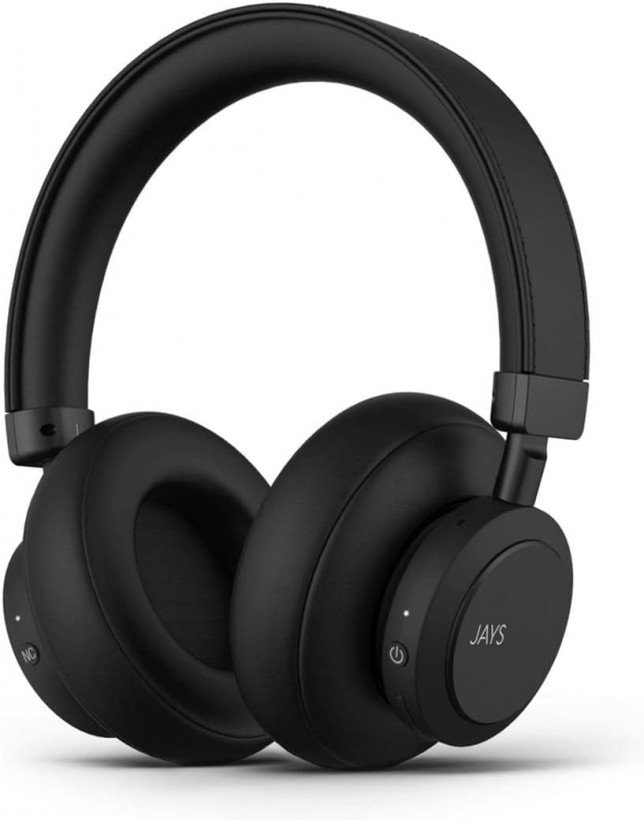 Навушники з мікрофоном JAYS q-Seven Wireless Q7W01 Black Q7W01 Black  Фото №1