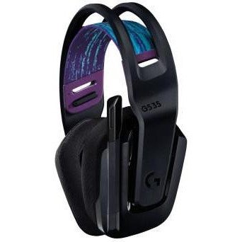 Навушники з мікрофоном Logitech G535 Lightspeed Wireless Black (939-002219)  Фото №0