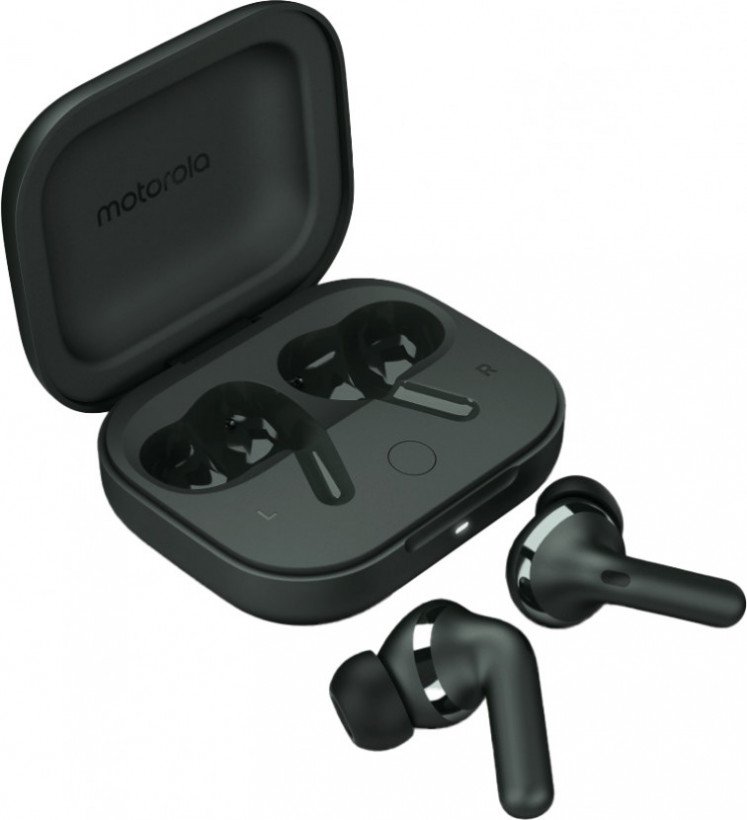 Наушники TWS Motorola Moto Buds+ Forest Grey (PG38C05743)  Фото №0