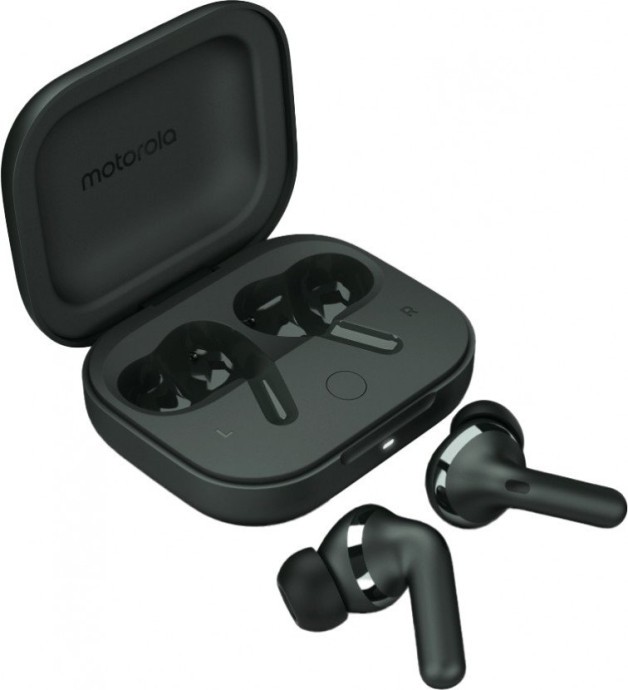 Навушники TWS Motorola Moto Buds+ Forest Grey (PG38C05743)  Фото №0