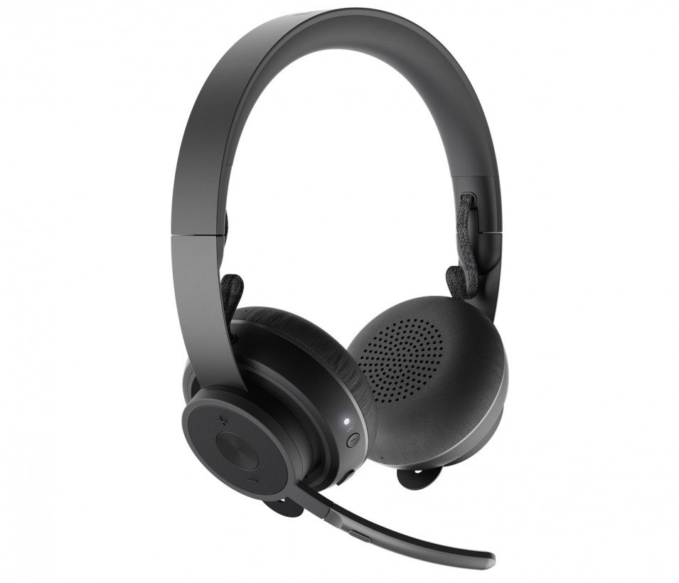 Навушники з мікрофоном Logitech Zone 900 Black (981-001100)  Фото №4