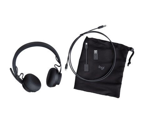 Наушники с микрофоном Logitech Zone 900 Black (981-001100)  Фото №1