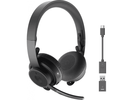 Наушники с микрофоном Logitech Zone 900 Black (981-001100)  Фото №2