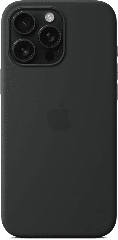 Чехол для смартфона Apple iPhone 16 Pro Silicone Case with MagSafe - Black (MYYJ3)  Фото №2