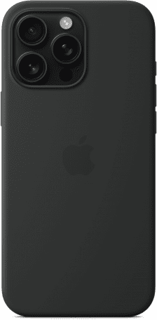 Чехол для смартфона Apple iPhone 16 Pro Silicone Case with MagSafe - Black (MYYJ3)  Фото №2