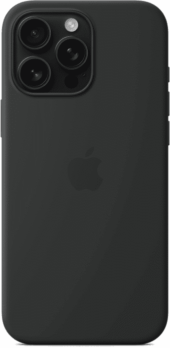 Чохол для смартфона Apple iPhone 16 Pro Silicone Case with MagSafe - Black (MYYJ3)  Фото №2