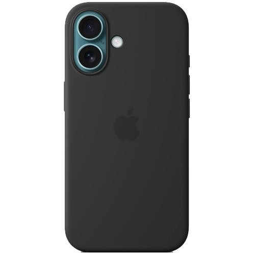 Чехол для смартфона Apple iPhone 16 Silicone Case with MagSafe - Black (MYY13)  Фото №1