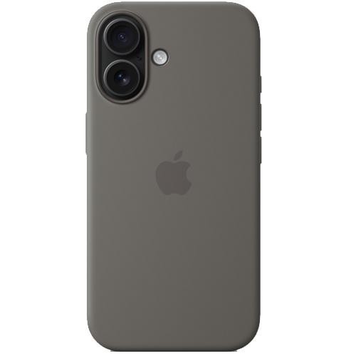Чохол для смартфона Apple iPhone 16 Silicone Case with MagSafe - Stone Gray (MYY33)  Фото №4