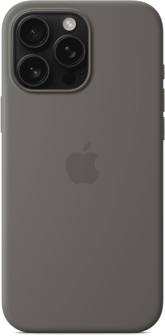 Чохол для смартфона Apple iPhone 16 Silicone Case with MagSafe - Stone Gray (MYY33)  Фото №2