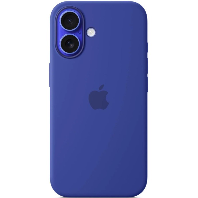 Чехол для смартфона Apple iPhone 16 Silicone Case with MagSafe - Ultramarine (MYY63)