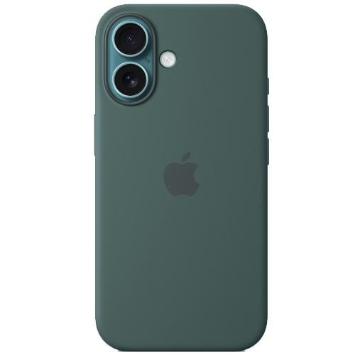 Чехол для смартфона Apple iPhone 16 Silicone Case with MagSafe - Lake Green (MYY83)  Фото №1