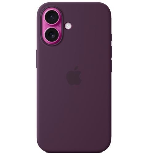 Чехол для смартфона Apple iPhone 16 Silicone Case with MagSafe - Plum (MYY43)  Фото №3
