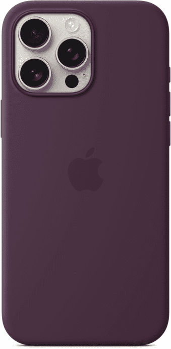 Чохол для смартфона Apple iPhone 16 Silicone Case with MagSafe - Plum (MYY43)  Фото №0