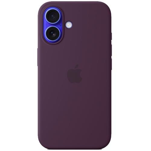 Чехол для смартфона Apple iPhone 16 Silicone Case with MagSafe - Plum (MYY43)  Фото №1