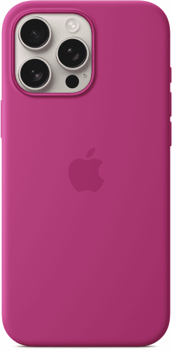 Чохол для смартфона Apple iPhone 16 Silicone Case with MagSafe - Fuchsia (MYY53)  Фото №0